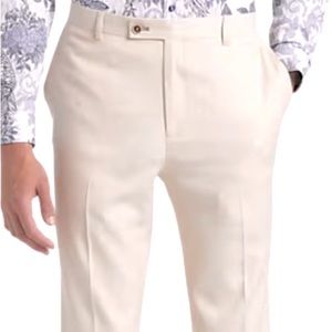 PAISLEY & GRAY Ivory Pants Big & Tall